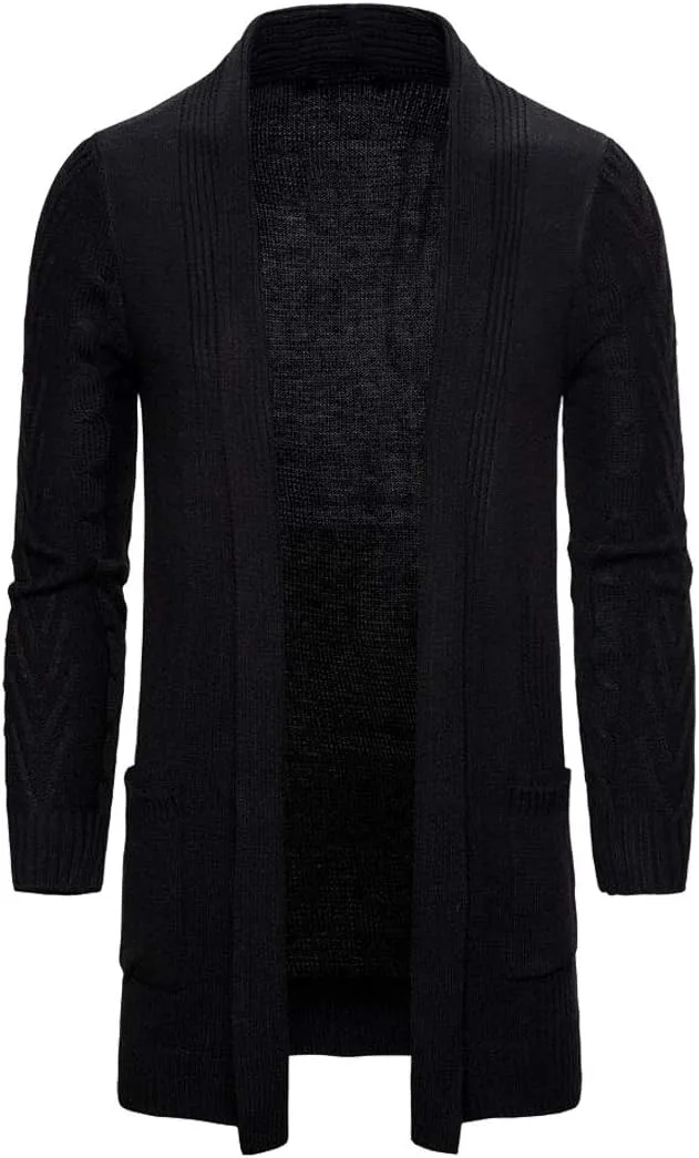 Кардиган мужской Slim Fit с карманами HZCX FASHION
Кардиган мужской Slim Fit с карманами HZCX FASHION