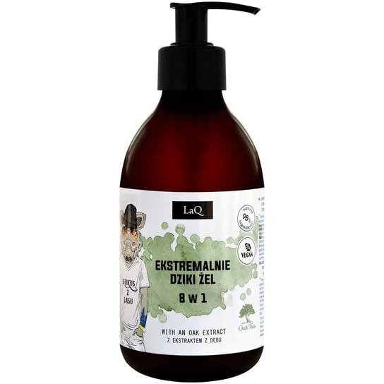 Чрезвычайно дикий гель 8в1 с экстрактом дуба, 300 мл LaQ
Чрезвычайно дикий гель 8в1 с экстрактом дуба, 300 мл LaQ