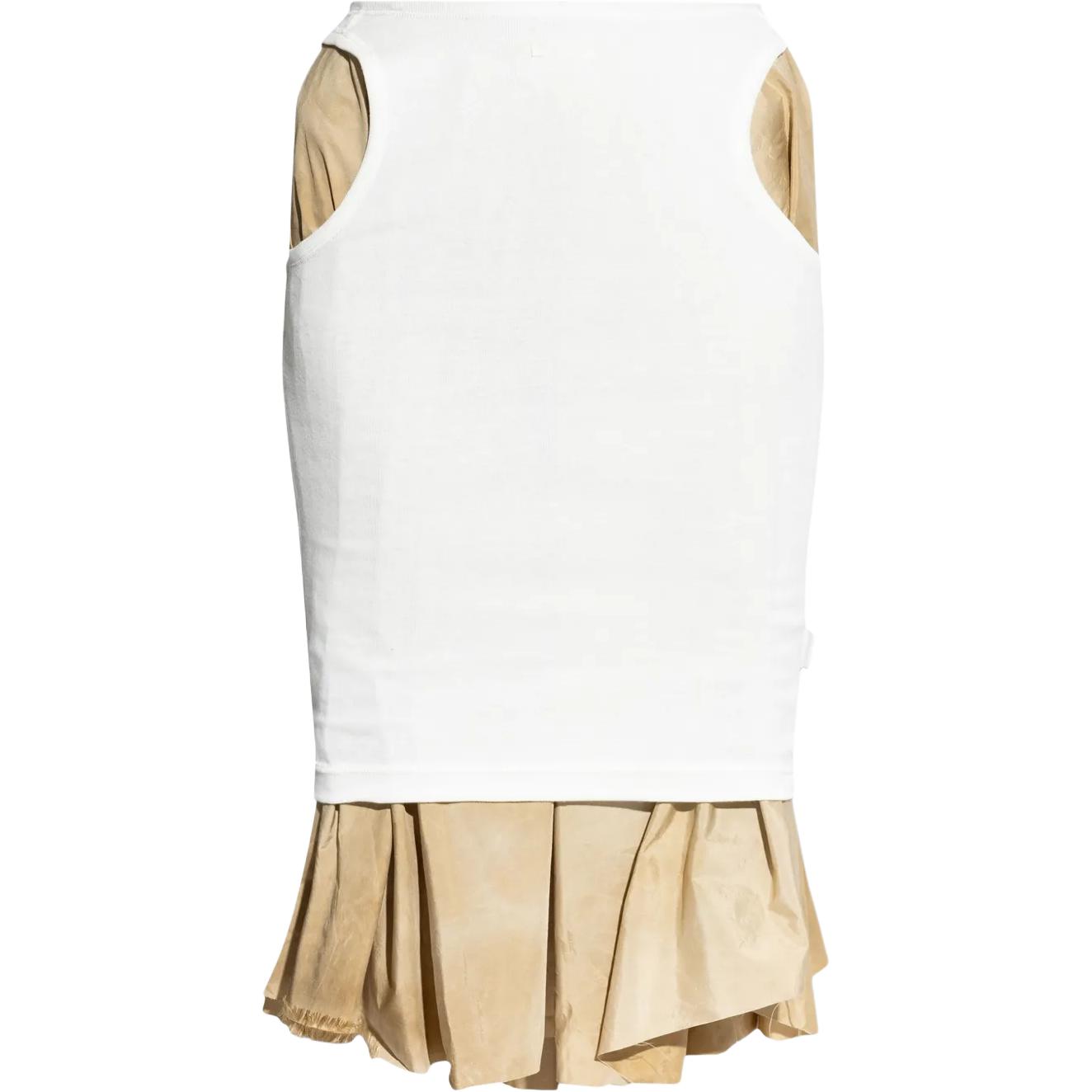 Многослойная юбка с завышенной талией Maison Margiela, белый
Многослойная юбка с завышенной талией Maison Margiela, белый