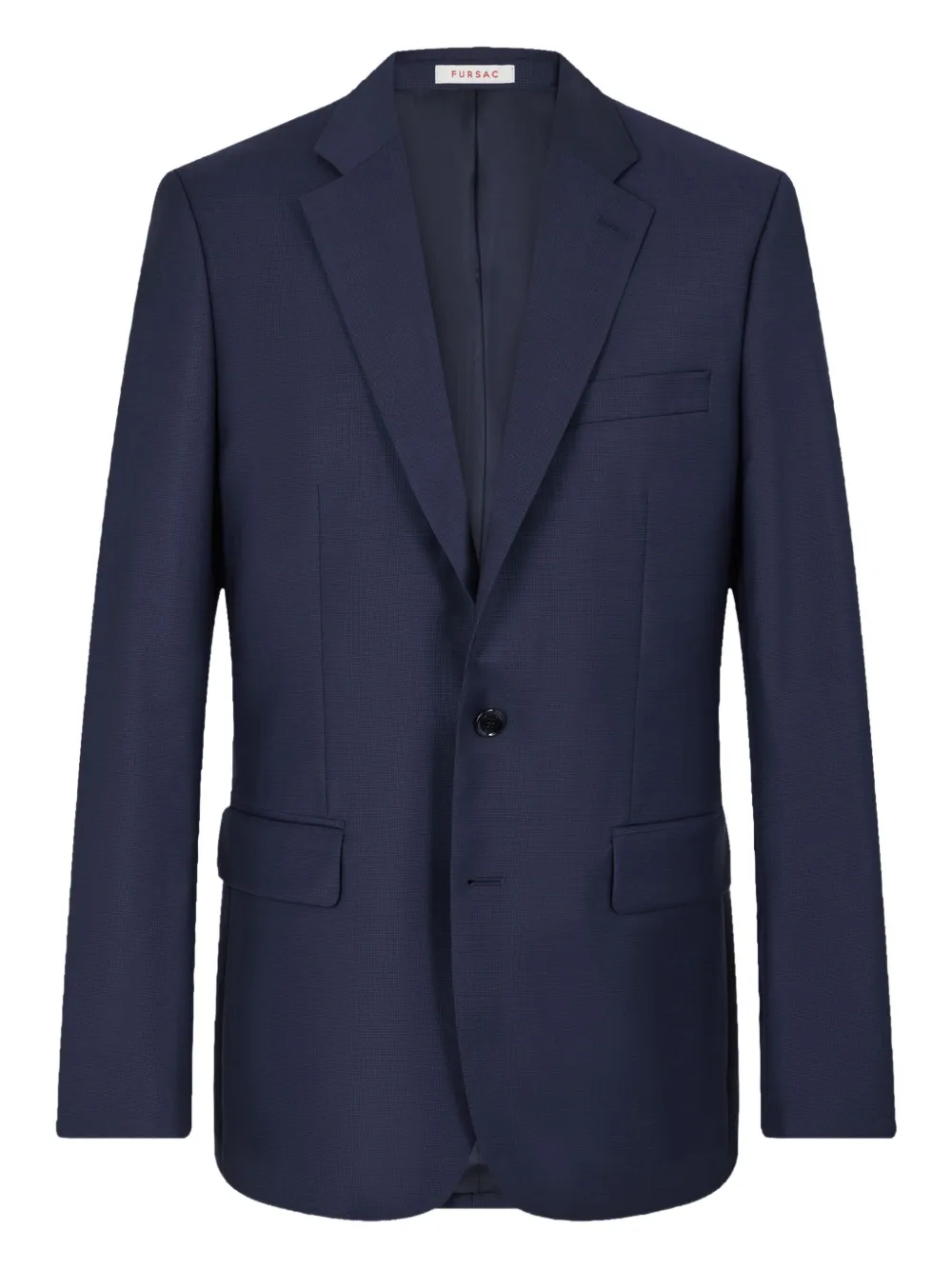 Шерстяной костюм с двумя пуговицами FURSAC, синий
Шерстяной костюм с двумя пуговицами FURSAC, синий
