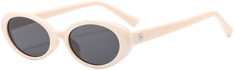 Модные маленькие овальные солнцезащитные очки для женщин, классические винтажные солнцезащитные очки для мужчин, защита от ультрафиолета UV400 для женщин TVTBBVV, Beige
Модные маленькие овальные солнцезащитные очки для женщин, классические винтажные солнцезащитные очки для мужчин, защита от ультрафиолета UV400 для женщин TVTBBVV, Beige