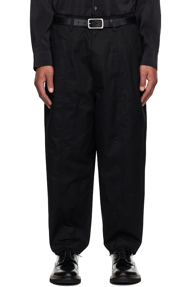 Comme Des Garçons Homme Брюки из хлопчатобумажной саржи с обработанной тканью
Comme Des Garçons Homme Брюки из хлопчатобумажной саржи с обработанной тканью