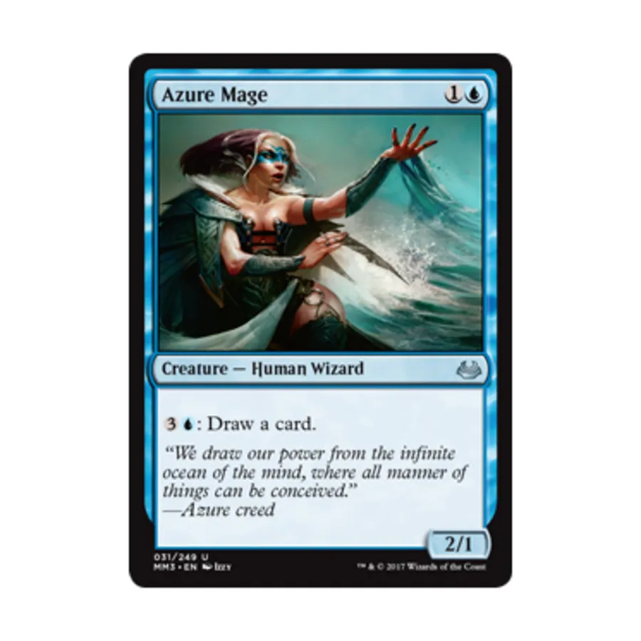 CCG Лазурный маг (U), MTG - Modern Masters 2017 
CCG Лазурный маг (U), MTG - Modern Masters 2017