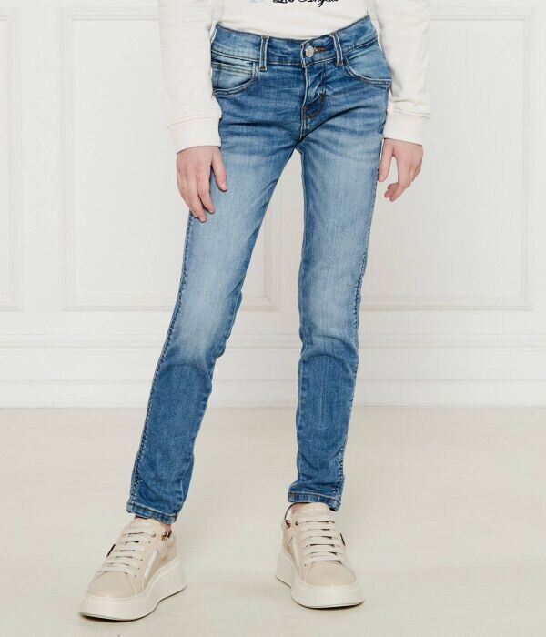 Джинсы детские Guess облегающего кроя, синий
Джинсы детские Guess облегающего кроя, синий