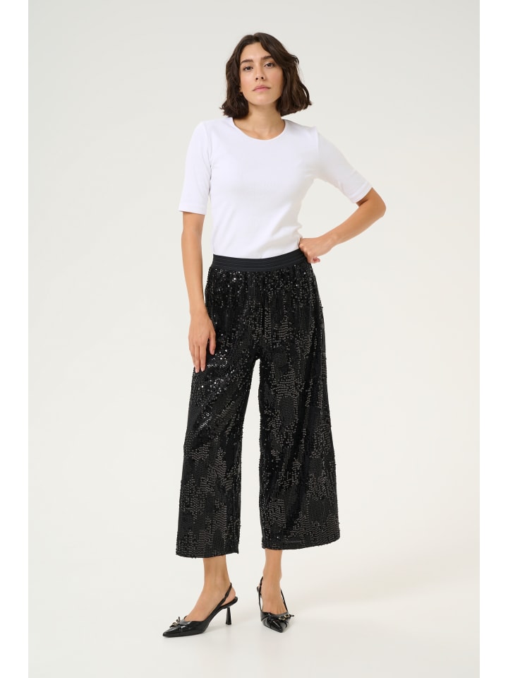 Тканевые брюки Kaffe, глубокий черный
Тканевые брюки Kaffe, глубокий черный