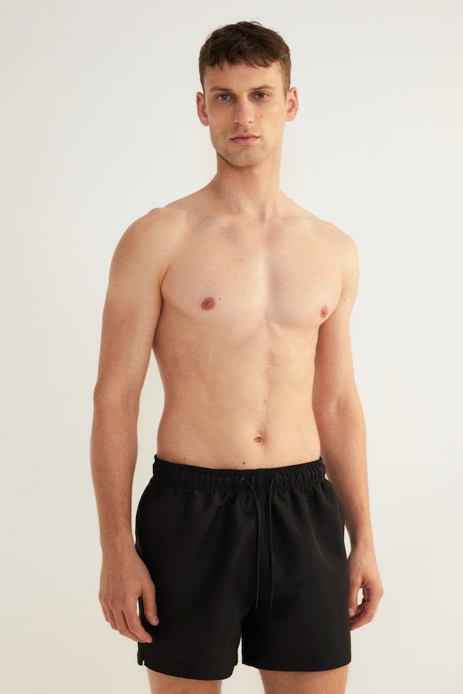 Шорты для плавания H&M, черный
Шорты для плавания H&M, черный