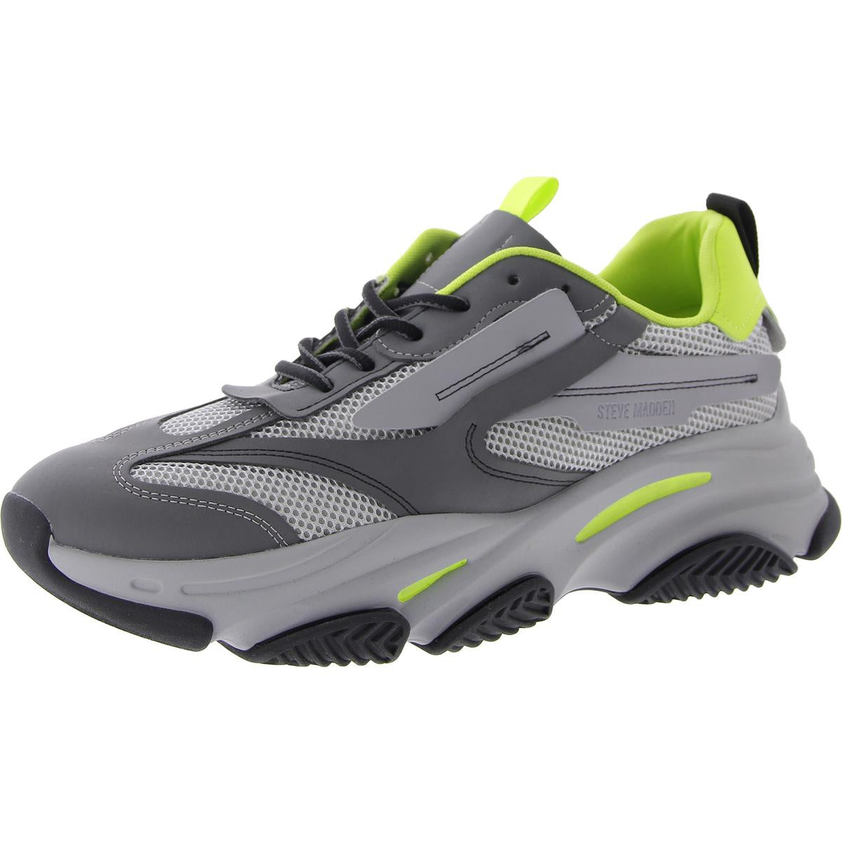 Кроссовки для бега и тренировок Posess Mens Chunky Activewear Steve Madden, серый
Кроссовки для бега и тренировок Posess Mens Chunky Activewear Steve Madden, серый