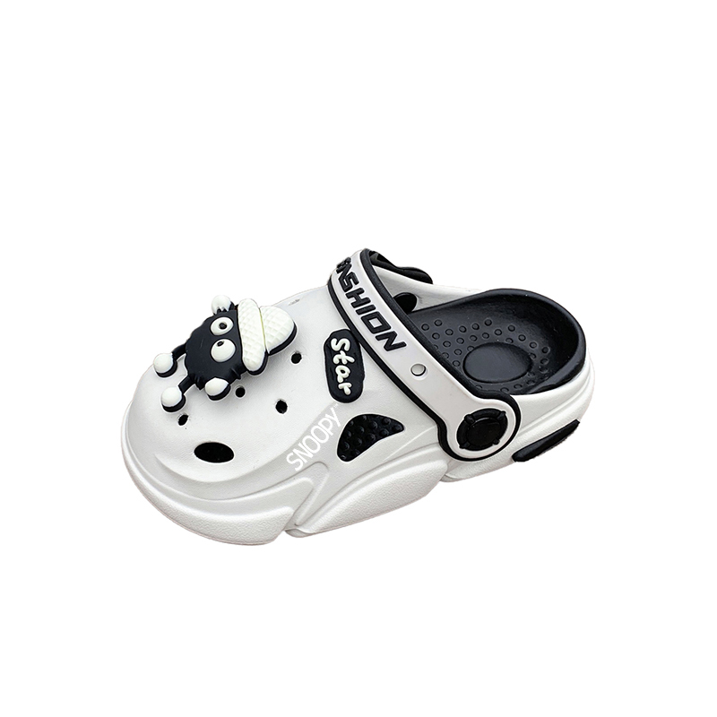Детские противоскользящие и износостойкие дышащие сабо SNOOPY, белый/черный
Детские противоскользящие и износостойкие дышащие сабо SNOOPY, белый/черный
