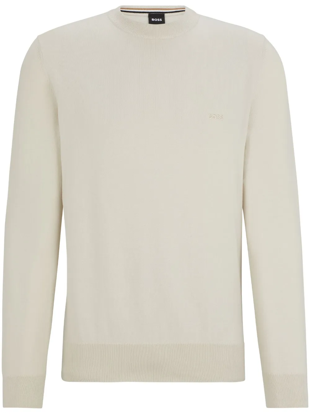 Джемпер с вышитым логотипом BOSS, нейтральный
Джемпер с вышитым логотипом BOSS, нейтральный