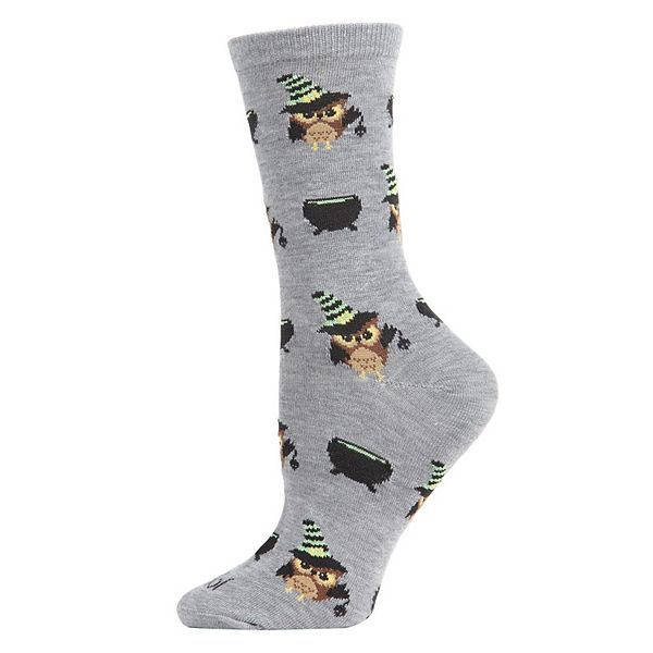 Носки Witchy Owl Holiday Crew Memoi, Med Gray Heather
Носки Witchy Owl Holiday Crew Memoi, Med Gray Heather