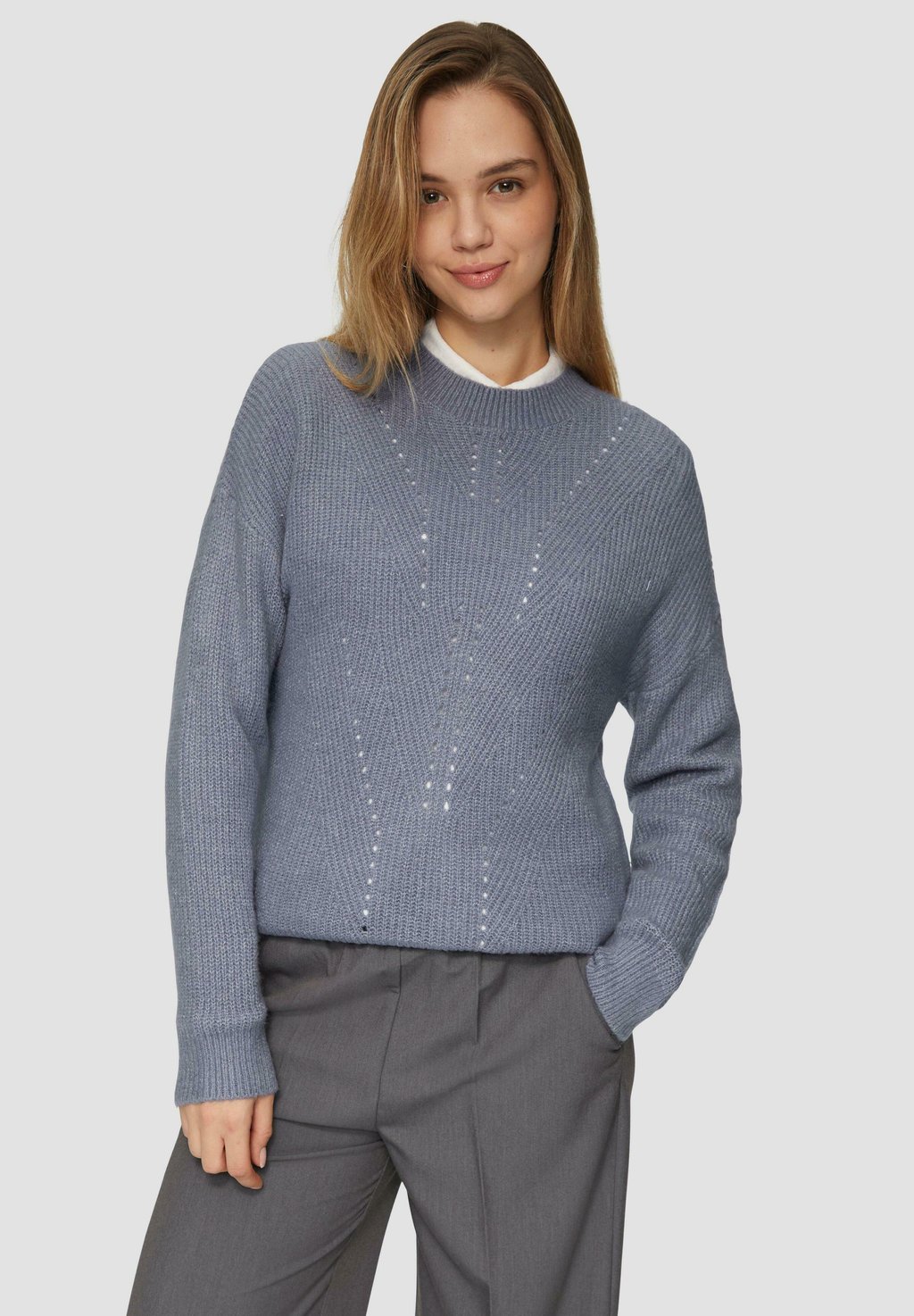 Джемпер FLAUSCHIGER MIT AJOURMUSTER QS, светло-голубой
Джемпер FLAUSCHIGER MIT AJOURMUSTER QS, светло-голубой