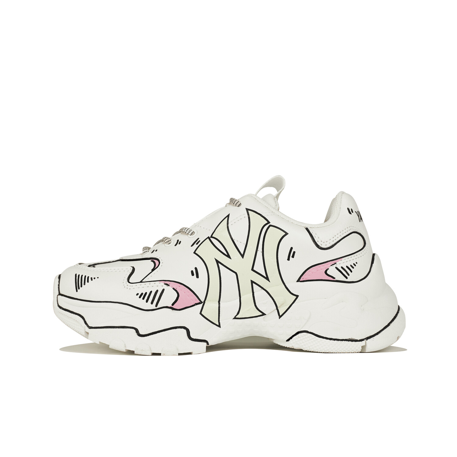 Кроссовки MLB Big Ball Chunky Chunky Sneakers Unisex Low-top White/Pink, белый
Кроссовки MLB Big Ball Chunky Chunky Sneakers Unisex Low-top White/Pink, белый