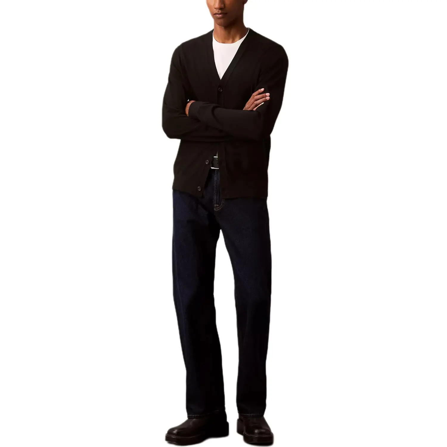 Calvin Klein Трикотажный свитер мужской черный
Calvin Klein Трикотажный свитер мужской черный