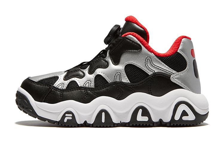 Детские баскетбольные кроссовки с низким верхом, устойчивые к истиранию и дышащие FILA KIDS, черный/серебряный
Детские баскетбольные кроссовки с низким верхом, устойчивые к истиранию и дышащие FILA KIDS, черный/серебряный