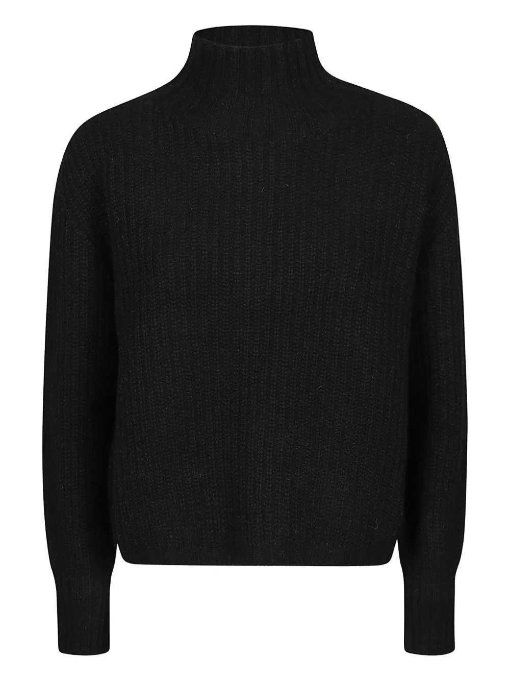 Рифленый свитер с высоким воротником Aragona, черный
Рифленый свитер с высоким воротником Aragona, черный