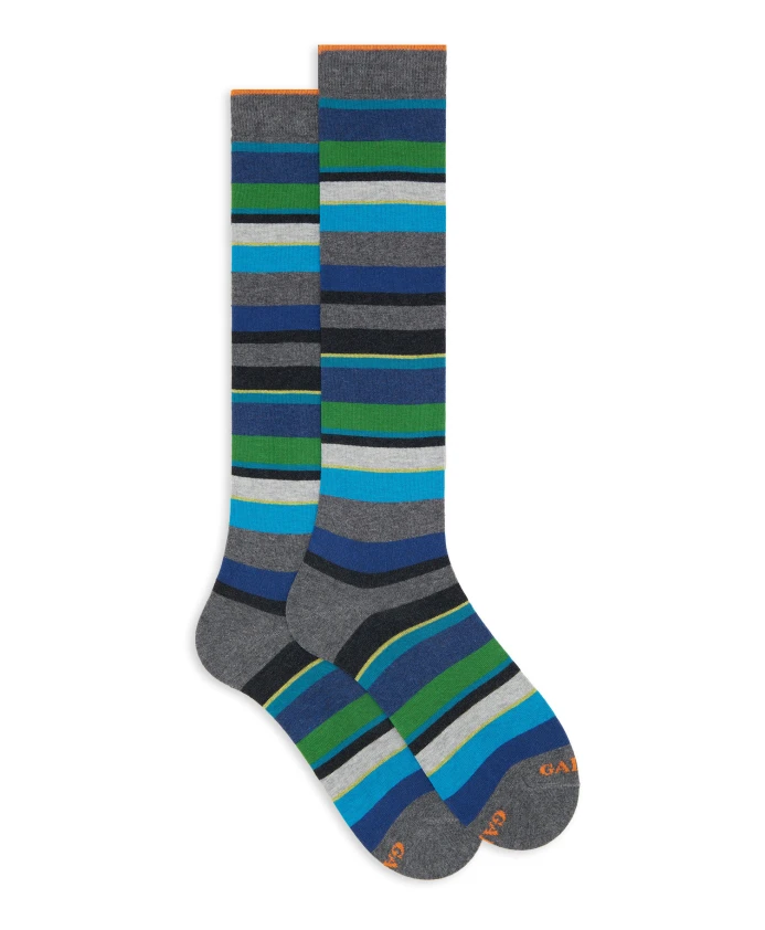 Длинные полосатые носки Gallo, мультиколор
Длинные полосатые носки Gallo, мультиколор