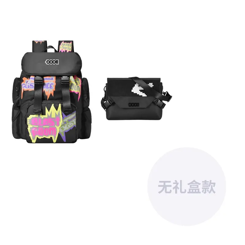 COEXISTENCE Полиэстеровый рюкзак для баскетбола унисекс черный мультиколор, Combo 2
COEXISTENCE Полиэстеровый рюкзак для баскетбола унисекс черный мультиколор, Combo 2