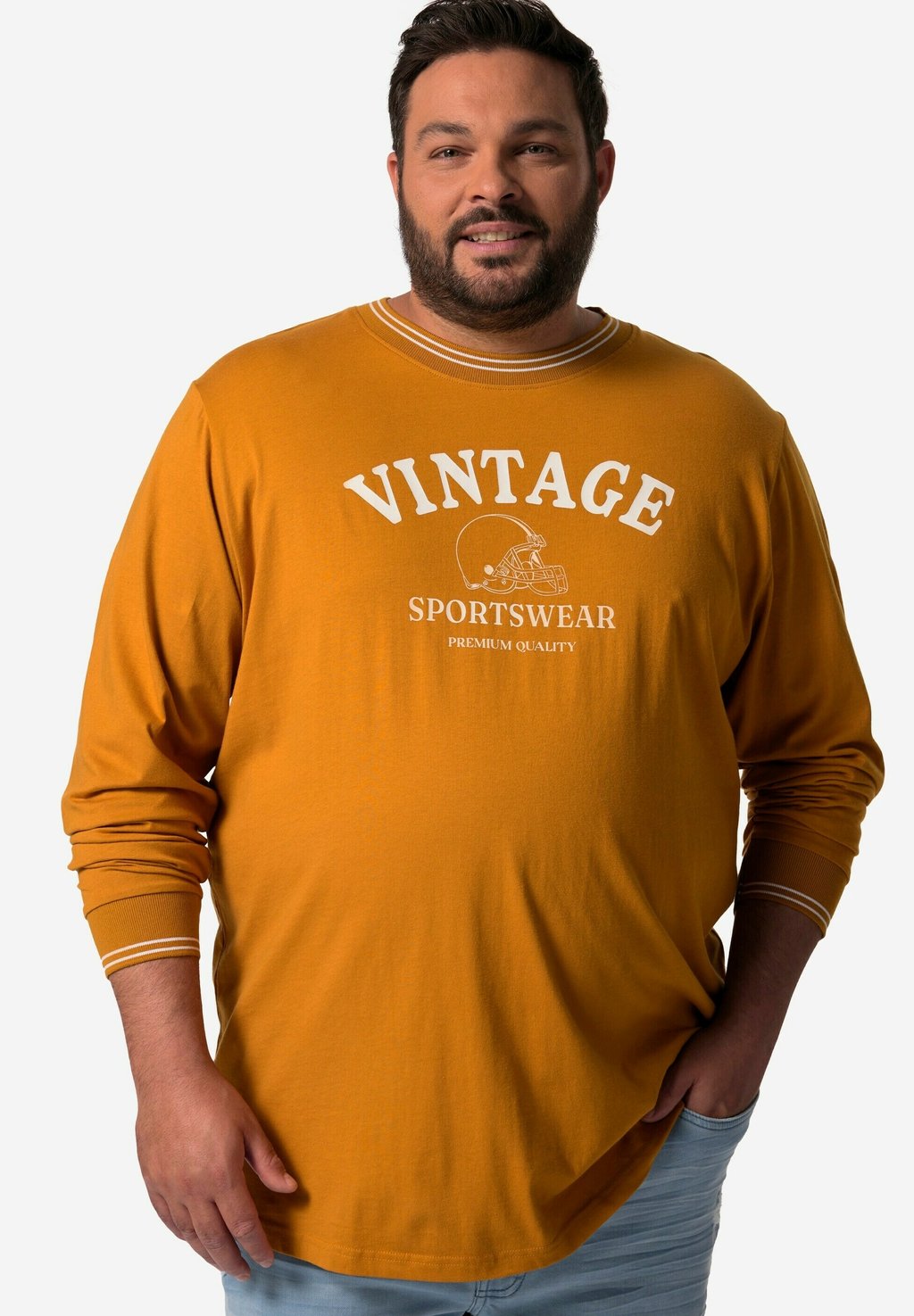 Футболка с длинным рукавом Men Plus, светло-коричневый
Футболка с длинным рукавом Men Plus, светло-коричневый