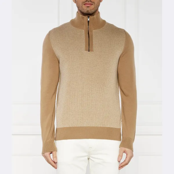 Детский шерстяной свитер обычного кроя Boss, коричневый
Детский шерстяной свитер обычного кроя Boss, коричневый