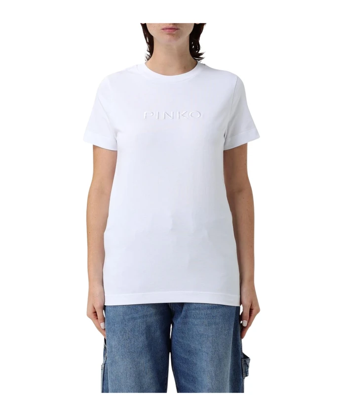Футболка с вышитым рисунком Pinko, белый
Футболка с вышитым рисунком Pinko, белый