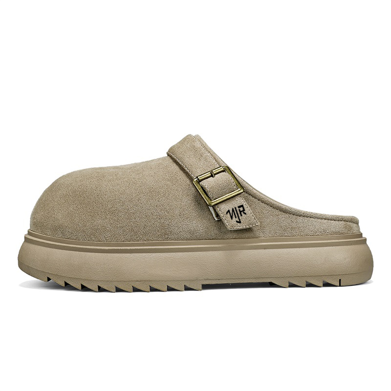 NANJIREN Закрытые тапочки мужские - хаки, цвет Khaki 
NANJIREN Закрытые тапочки мужские - хаки, цвет Khaki