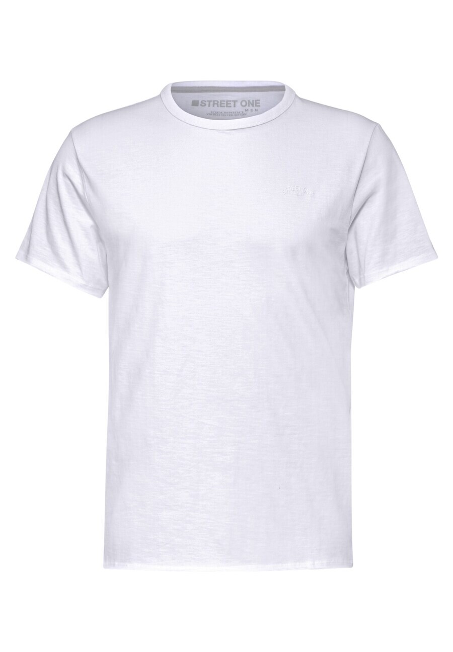 Классическая футболка Street One MEN Shirt, белый 
Классическая футболка Street One MEN Shirt, белый