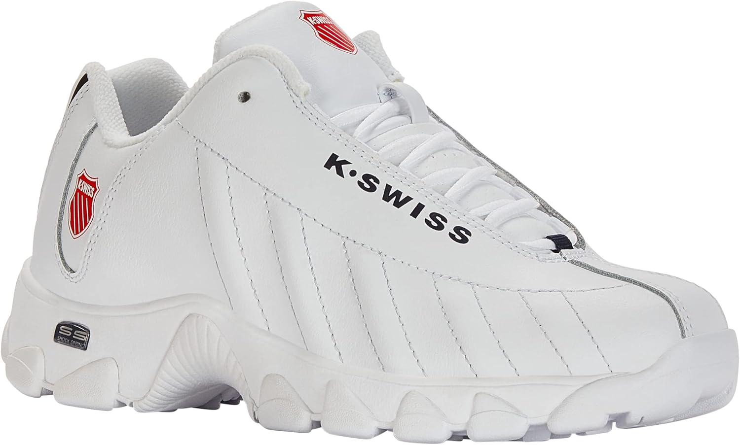 Кроссовки K-Swiss Kid's ST329, белый/красный/синий/темно-синий
Кроссовки K-Swiss Kid's ST329, белый/красный/синий/темно-синий