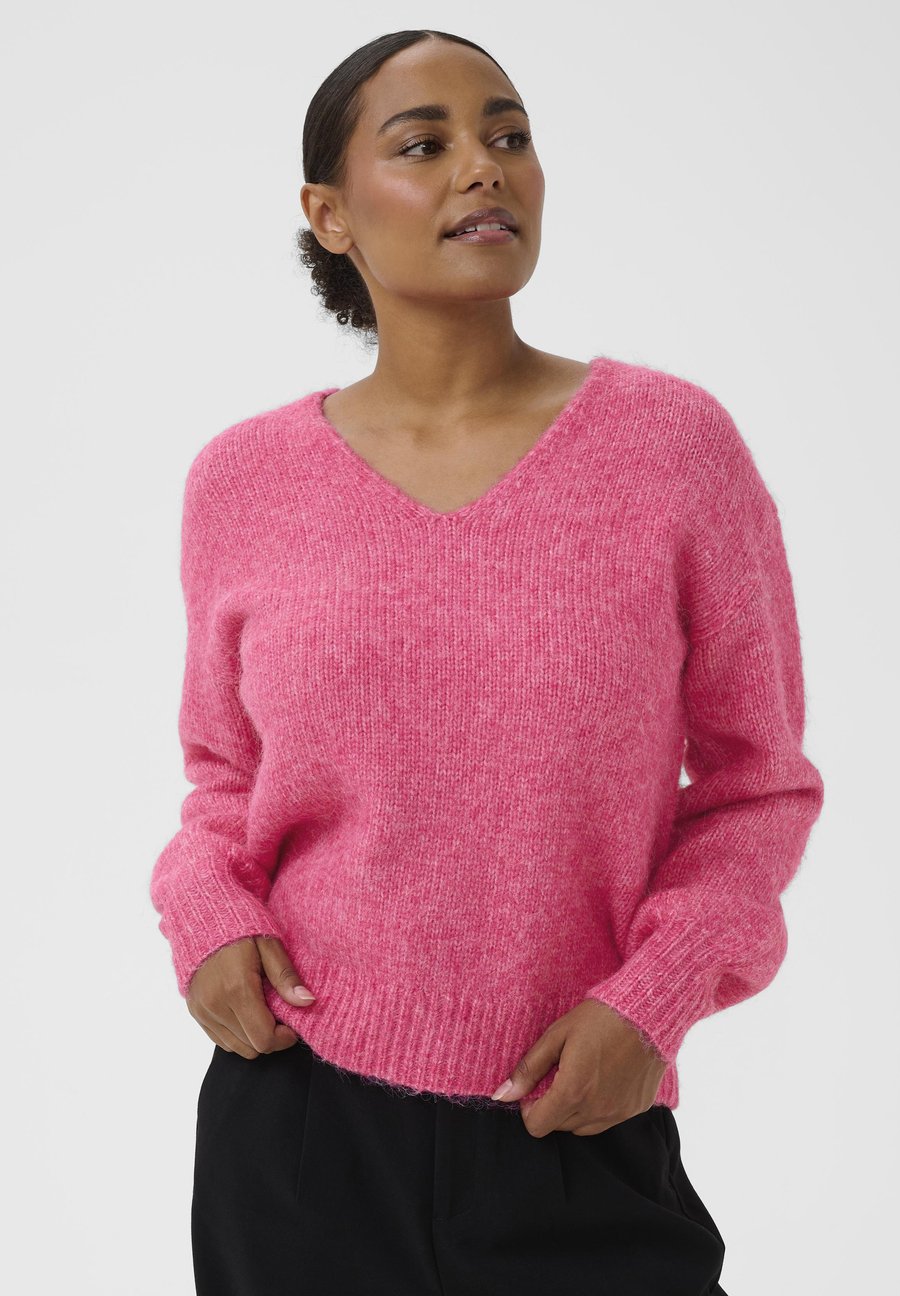Джемпер Kaffe SARLA V-NECK PULLOVER, Azalea Pink Melange/Pink
Джемпер Kaffe SARLA V-NECK PULLOVER, Azalea Pink Melange/Pink