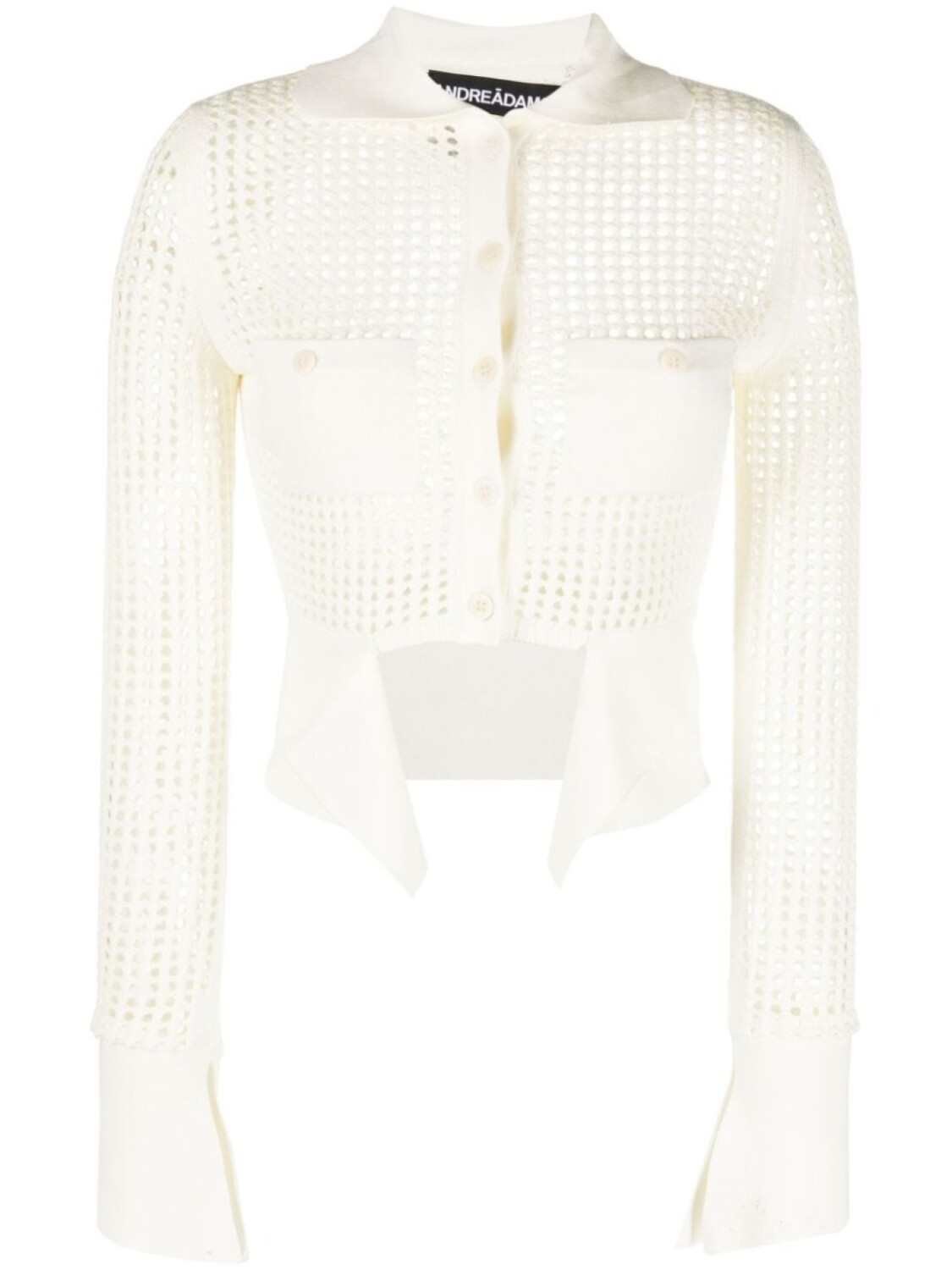 Кардиган рыхлой вязки ANDREĀDAMO, белый
Кардиган рыхлой вязки ANDREĀDAMO, белый