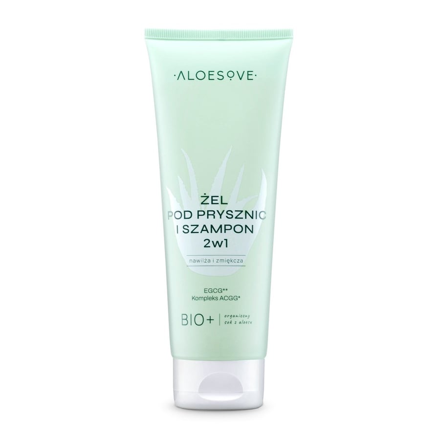 Aloesove, Гель для душа и шампунь 2в1, 250мл
Aloesove, Гель для душа и шампунь 2в1, 250мл