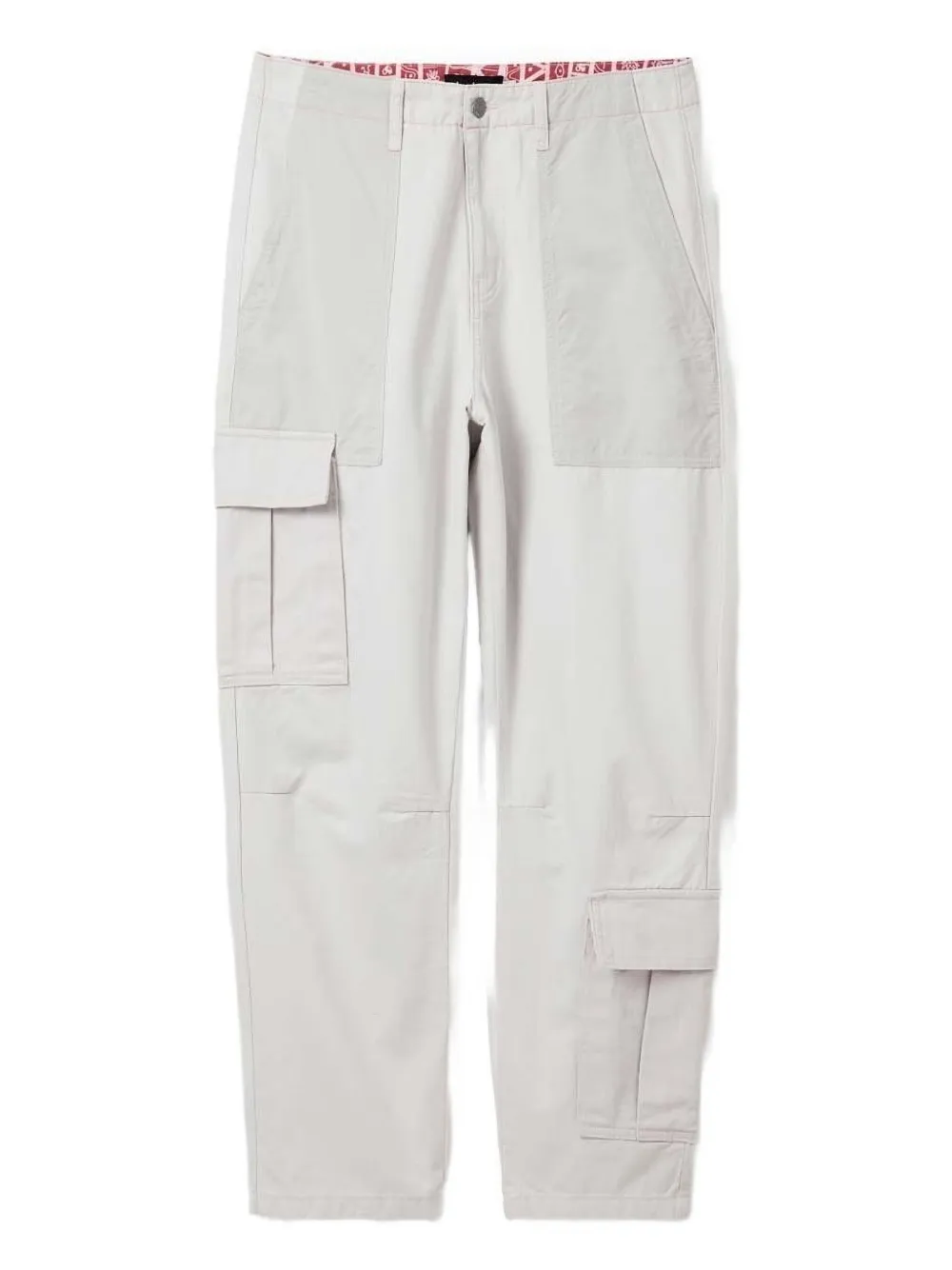 Хлопковые брюки с карманами-карго Desigual, нейтральный
Хлопковые брюки с карманами-карго Desigual, нейтральный