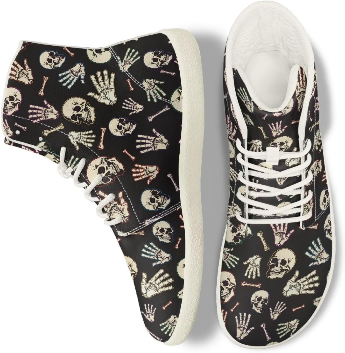 Мужские широкие высокие кроссовки босоногого типа, легкие, противоскользящие, для ходьбы, с нулевым перепадом, повседневные кроссовки с поддержкой лодыжки, размеры 5-14 Qoiuvncy, Skeleton Hands
Мужские широкие высокие кроссовки босоногого типа, легкие, противоскользящие, для ходьбы, с нулевым перепадом, повседневные кроссовки с поддержкой лодыжки, размеры 5-14 Qoiuvncy, Skeleton Hands