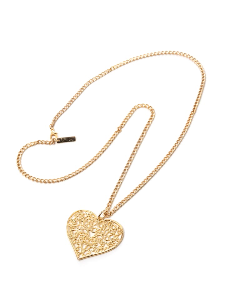 Collezione alessandro Длинное золотое колье «Сердце»
Collezione alessandro Длинное золотое колье «Сердце»
