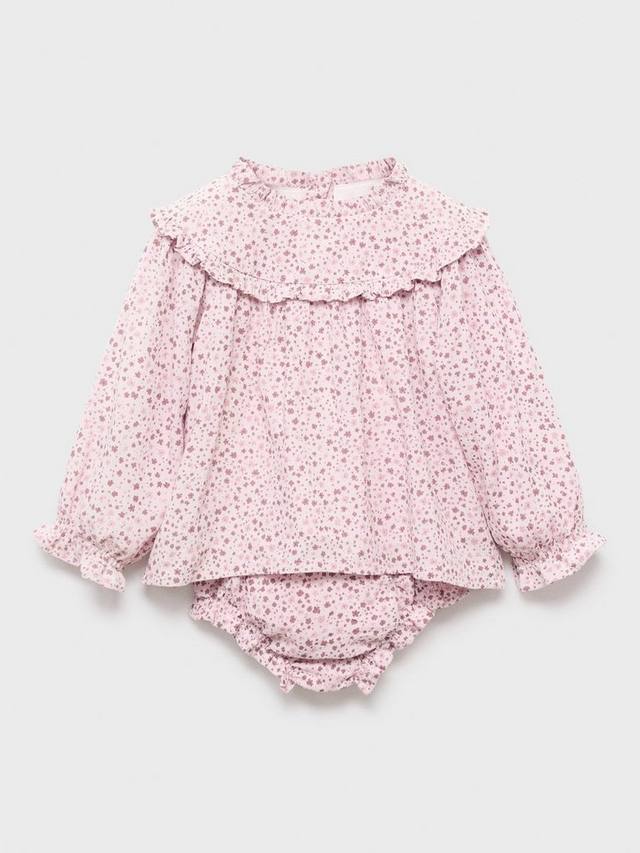 Детское платье Baby Vega с длинными рукавами из хлопковой смеси с цветочным принтом Mango, Pink
Детское платье Baby Vega с длинными рукавами из хлопковой смеси с цветочным принтом Mango, Pink