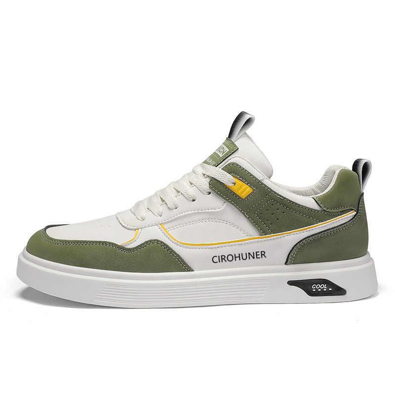 CIROHUNER Легкие и дышащие мужские скейтерские кеды низкие бежево-зеленые, цвет Beige Green
CIROHUNER Легкие и дышащие мужские скейтерские кеды низкие бежево-зеленые, цвет Beige Green
