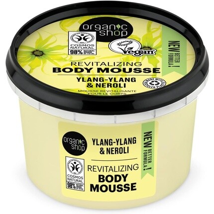 Восстанавливающий мусс для тела Нероли 250мл, Organic Shop
Восстанавливающий мусс для тела Нероли 250мл, Organic Shop