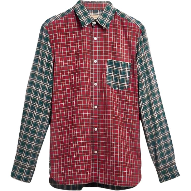 Burberry Рубашка мужская розовая зеленая
Burberry Рубашка мужская розовая зеленая