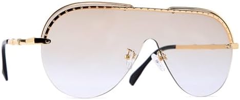 Солнцезащитные очки-маска большого размера 2026 года, полуободковые, для мужчин и женщин, модные, с заклепками, с одной линзой, защита от УФ-излучения UV400, винтажные очки MTZJH, C4 Gold
Солнцезащитные очки-маска большого размера 2026 года, полуободковые, для мужчин и женщин, модные, с заклепками, с одной линзой, защита от УФ-излучения UV400, винтажные очки MTZJH, C4 Gold