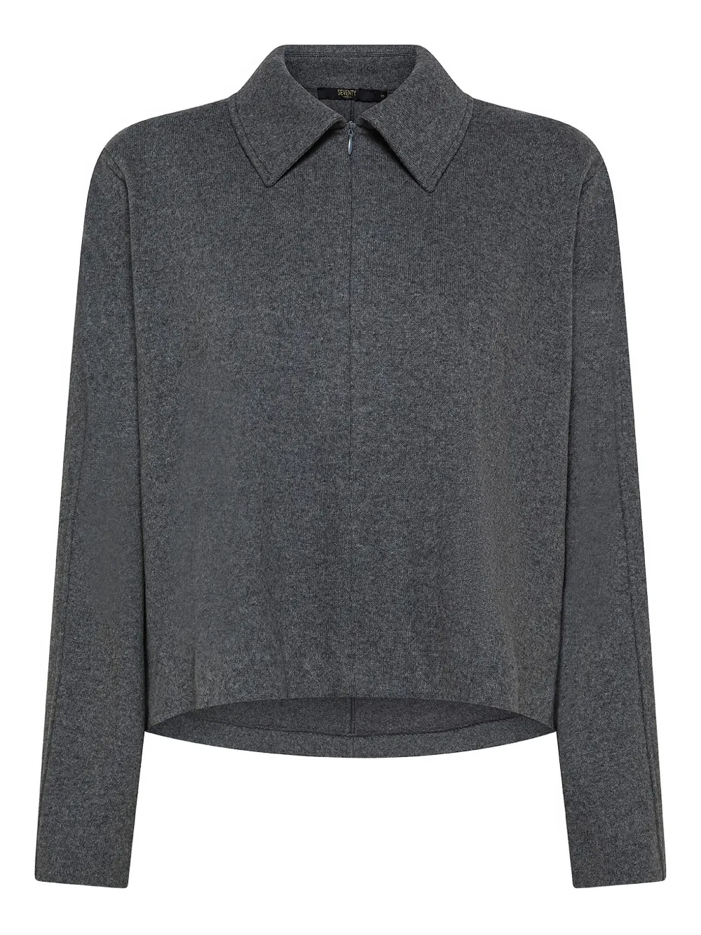 Топ с воротником Seventy, серый
Топ с воротником Seventy, серый