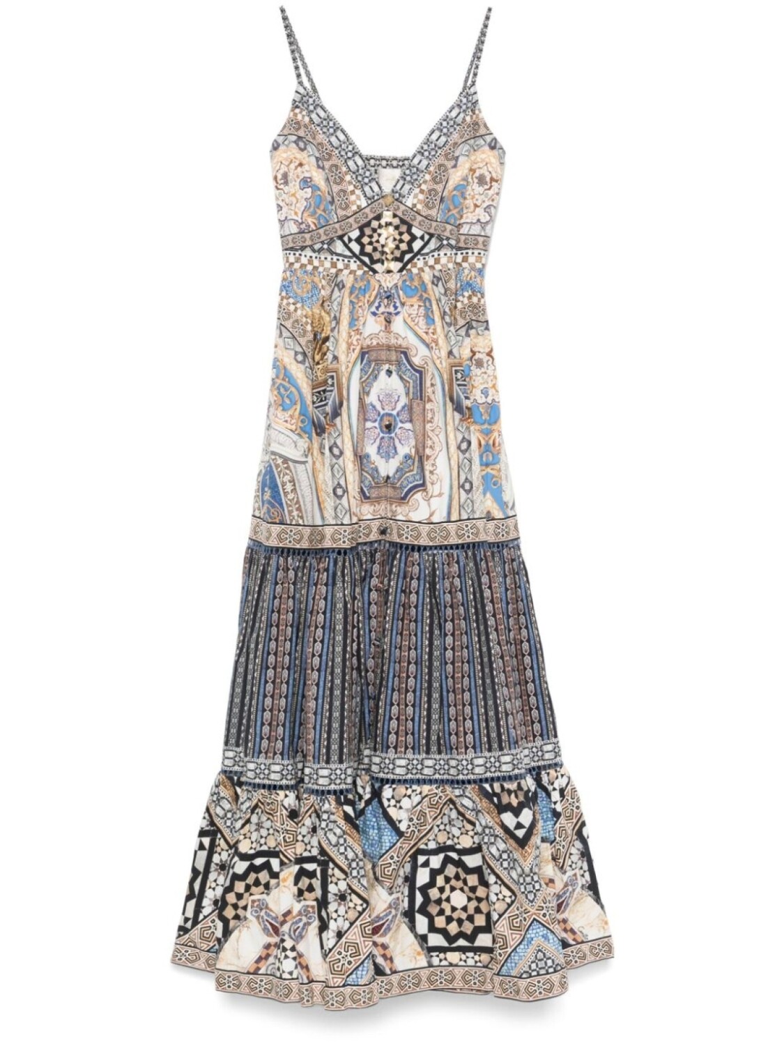 Camilla платье макси Make Me Your Mosaic, нейтральный цвет
Camilla платье макси Make Me Your Mosaic, нейтральный цвет