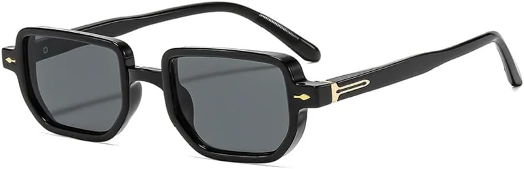 Солнцезащитные очки для мужчин и женщин - защита UV400 - градиентные линзы, заклепки, маленькая оправа, подходят для занятий спортом на открытом воздухе и вождения DSVIGF, Black
Солнцезащитные очки для мужчин и женщин - защита UV400 - градиентные линзы, заклепки, маленькая оправа, подходят для занятий спортом на открытом воздухе и вождения DSVIGF, Black