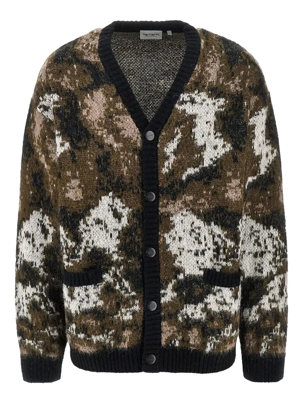 Кардиган Merton с жаккардовым узором и нагрудным карманом Carhartt Wip, коричневый
Кардиган Merton с жаккардовым узором и нагрудным карманом Carhartt Wip, коричневый