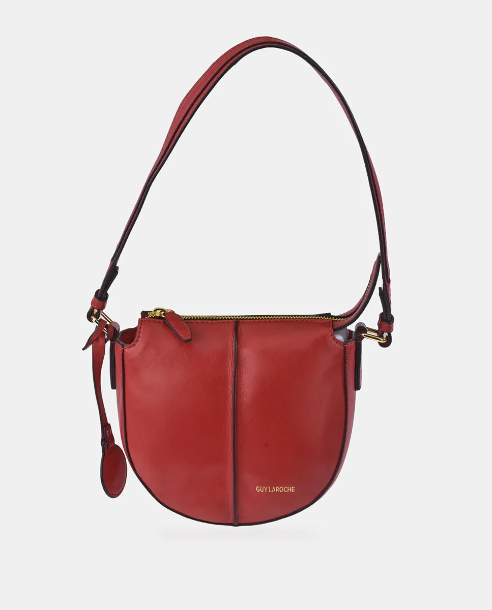 Сумка Saddle Guy Laroche из кожи наппа черного цвета, красный, Черный, Сумка Saddle Guy Laroche из кожи наппа черного цвета, красный
Сумка Saddle Guy Laroche из кожи наппа черного цвета, красный, Черный, Сумка Saddle Guy Laroche из кожи наппа черного цвета, красный