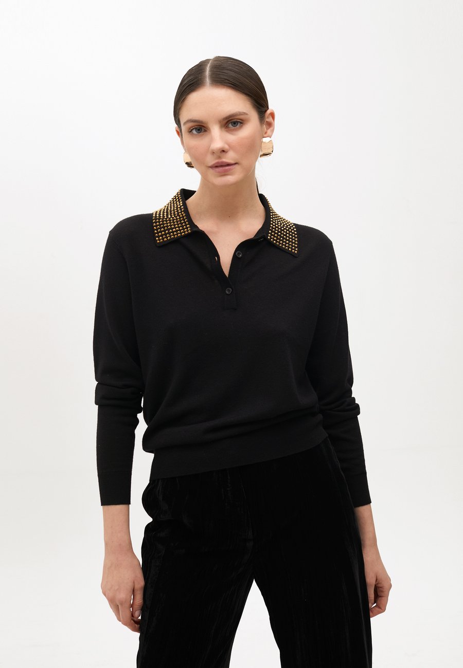 Поло LOLA CASADEMUNT Polo shirt, Black
Поло LOLA CASADEMUNT Polo shirt, Black
