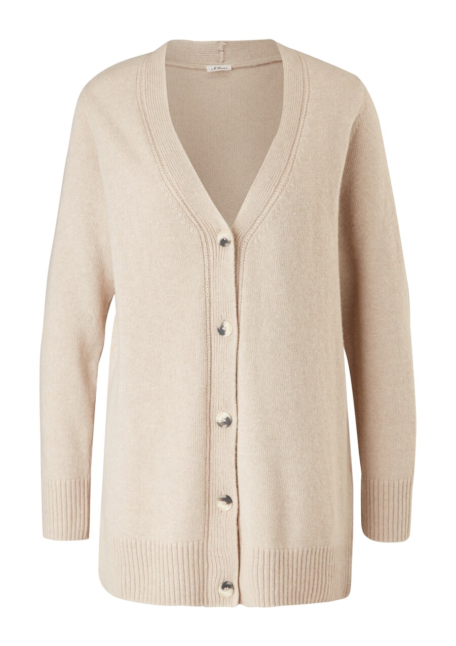 Вязаный кардиган s.Oliver BLACK LABEL, бежевый
Вязаный кардиган s.Oliver BLACK LABEL, бежевый