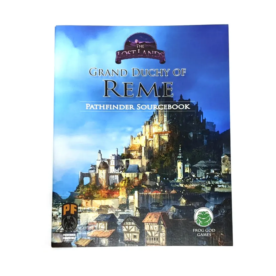 Модуль Grand Duchy of Reme - Sourcebook (Pathfinder), Lost Lands (Pathfinder) 
Модуль Grand Duchy of Reme - Sourcebook (Pathfinder), Lost Lands (Pathfinder)
