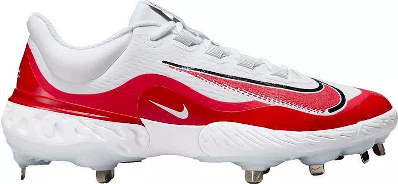Мужские металлические бейсбольные бутсы Nike Alpha Huarache Elite 4, цвет White/University Red/Black
Мужские металлические бейсбольные бутсы Nike Alpha Huarache Elite 4, цвет White/University Red/Black