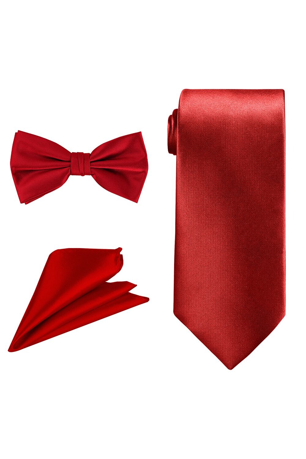 Набор галстук, бабочка и платок Neel Blue, красный
Набор галстук, бабочка и платок Neel Blue, красный