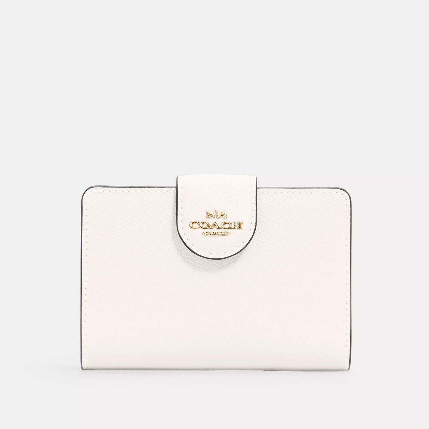 Угловой кошелек Coach Outlet среднего размера на молнии, цвет Gold/Chalk
Угловой кошелек Coach Outlet среднего размера на молнии, цвет Gold/Chalk