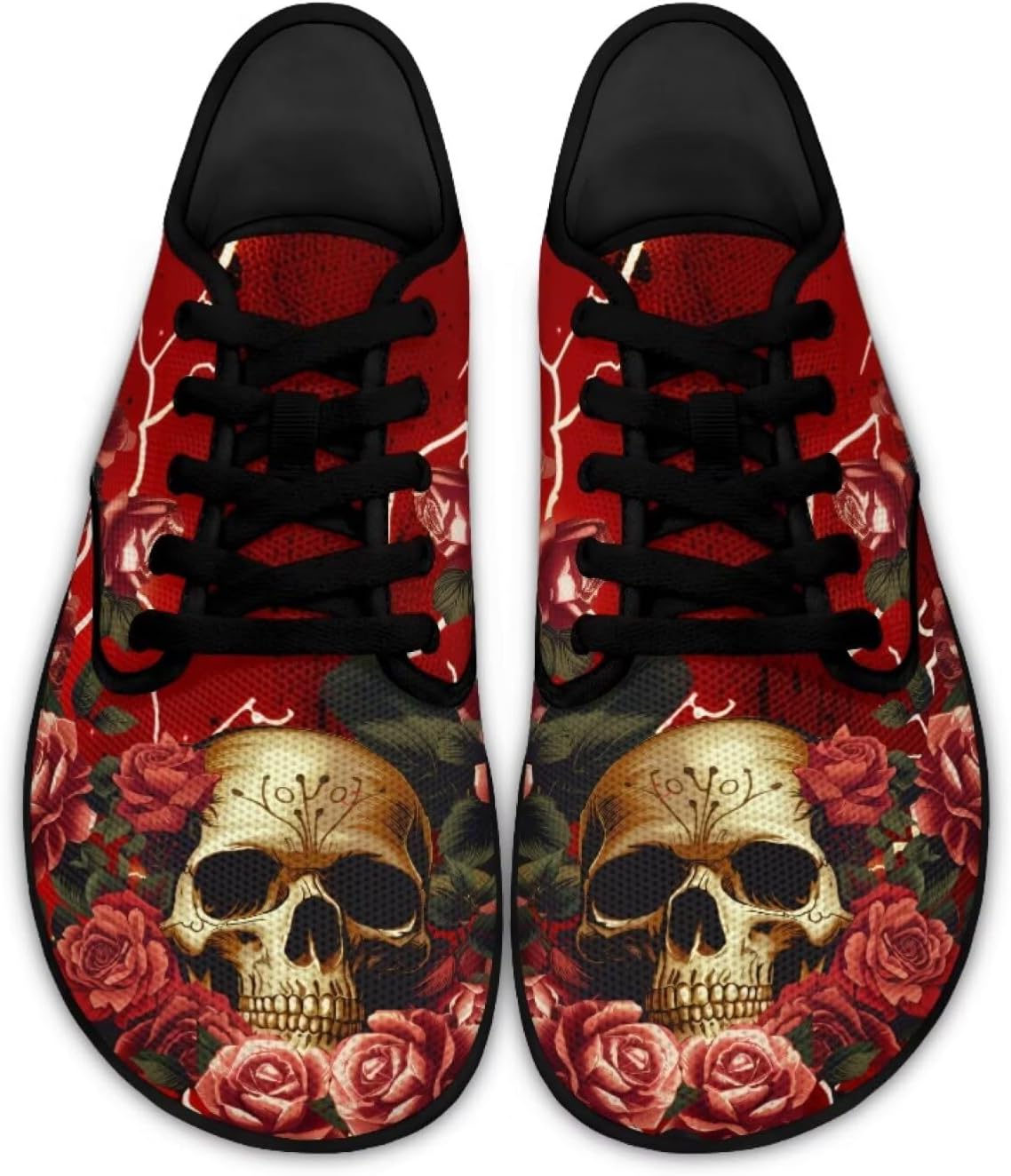 Кроссовки с широким носком в виде черепа для мужчин и женщин, минималистичные, дышащие, для бега по тропинкам и ходьбы Pointodoor, Skull Rose
Кроссовки с широким носком в виде черепа для мужчин и женщин, минималистичные, дышащие, для бега по тропинкам и ходьбы Pointodoor, Skull Rose